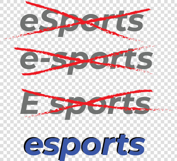 At The Beginning Of Sentences  It Is Written As Esports   Poster  HD Png DownloadTransparent PNG