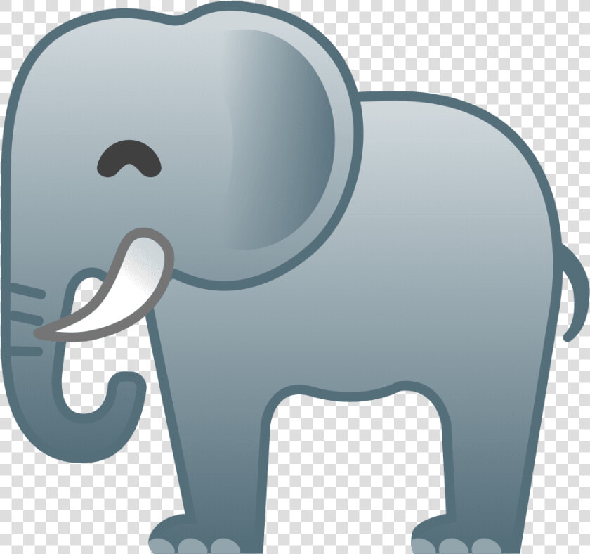 Happy Elephant Emoji Transparent Png Image   Emoji Elefante Png  Png DownloadTransparent PNG