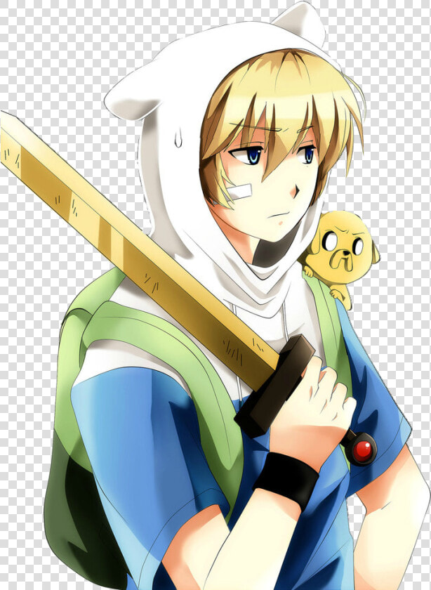 Anime Finn Png Version   Anime Finn Adventure Time  Transparent PngTransparent PNG