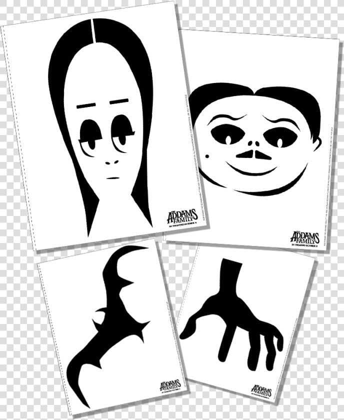 Pumpkin Carving Ideas Addams Family  HD Png DownloadTransparent PNG