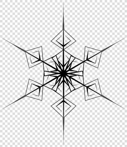 Hexagon Snowflake   Hexagon Transparent Crystal Png  Png DownloadTransparent PNG