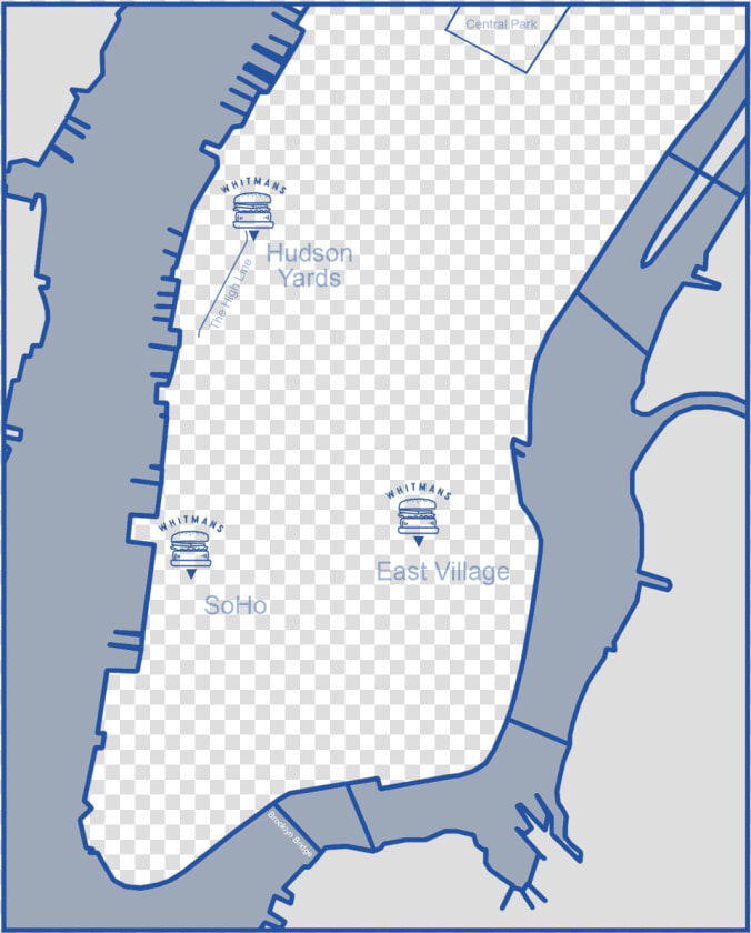 Whitmans Locations Map   Map  HD Png DownloadTransparent PNG