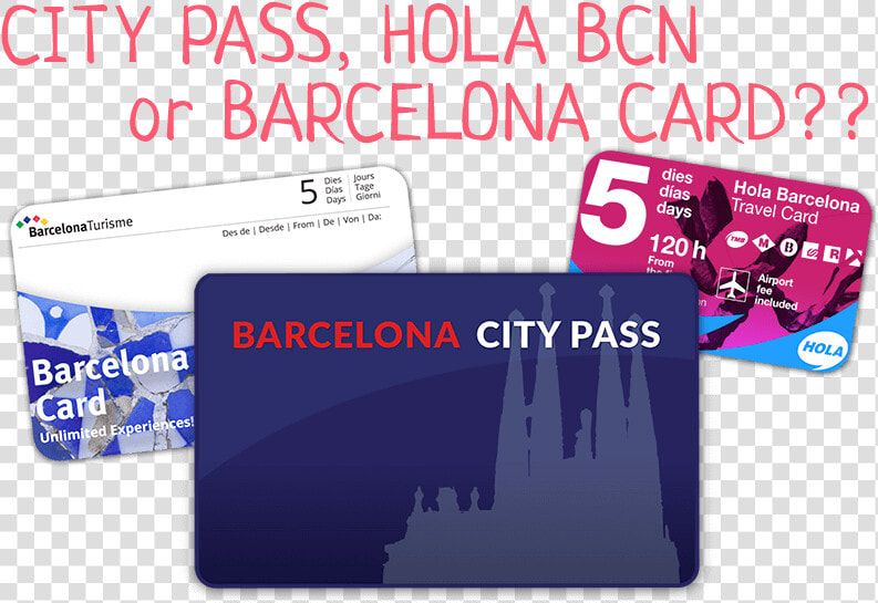 The Three Best Barcelona Discount Pass Options   Barcellona Card  HD Png DownloadTransparent PNG