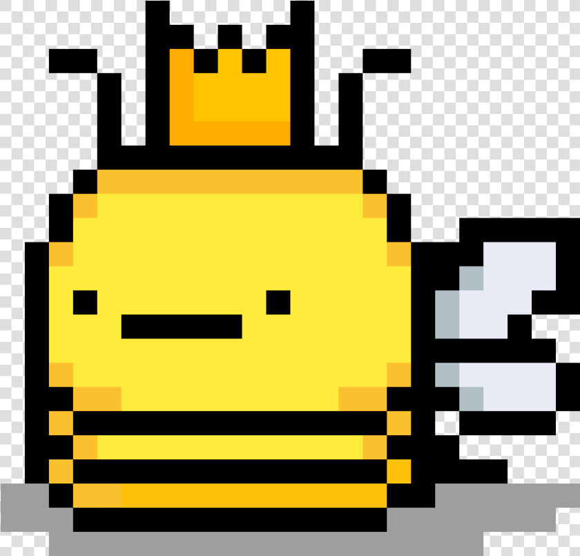 Queen Bee Meep   Burger Pixel Art  HD Png DownloadTransparent PNG