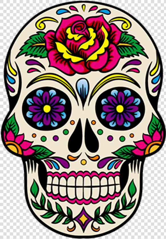 Clip Art Caveiras Png   Day Of The Dead Skulls Drawings  Transparent PngTransparent PNG