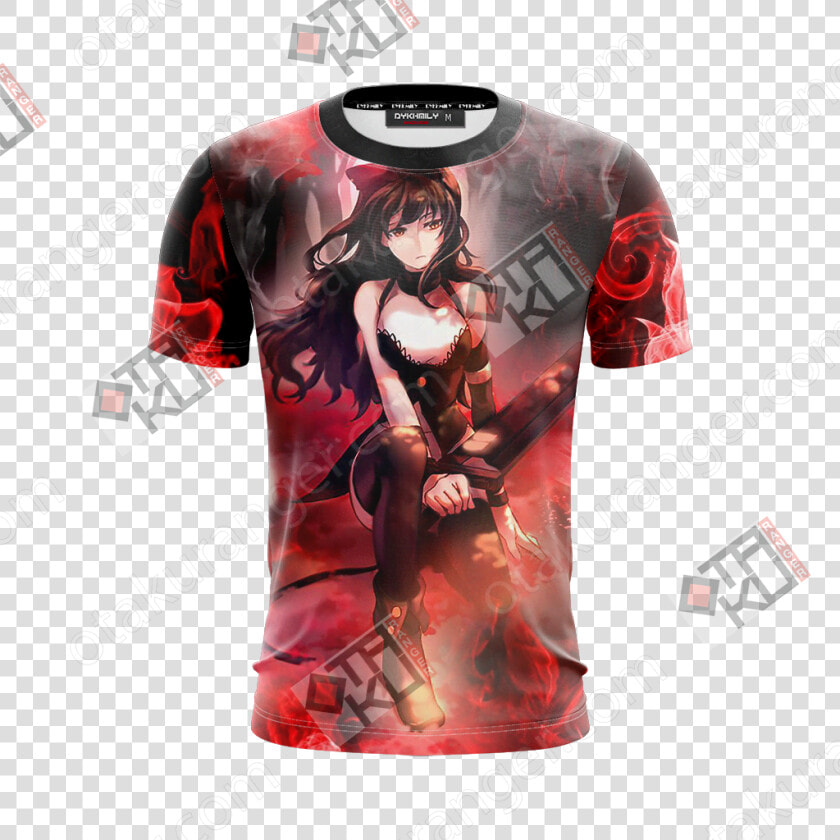 Rwby Blake Belladonna New Unisex 3d T shirt   T Shirt Meliodas  HD Png DownloadTransparent PNG