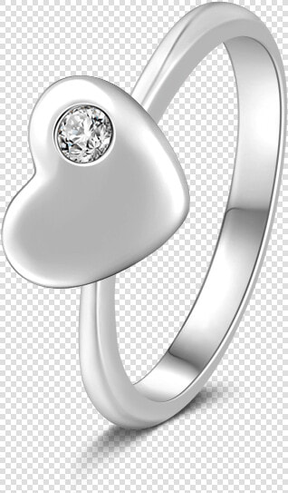 Diamond Heart Ring   Promise Ring Png  Transparent PngTransparent PNG