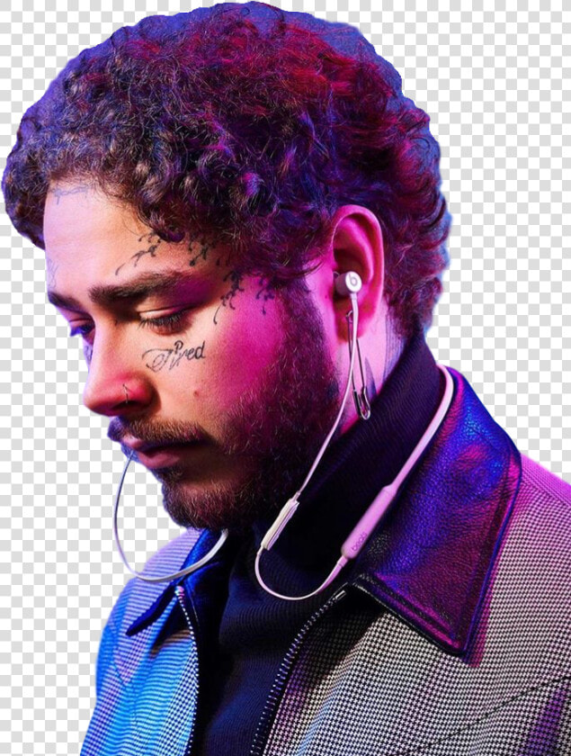  postmalone  post  malone  posty  sticker  png  celebrity   Post Malones Pin Earring  Transparent PngTransparent PNG