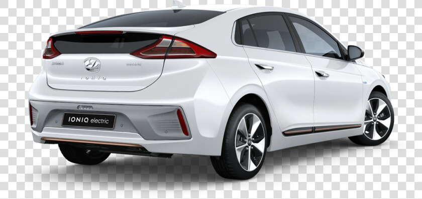 Ioniq Electric Car Rear   Hyundai Ioniq Electric Rear  HD Png DownloadTransparent PNG