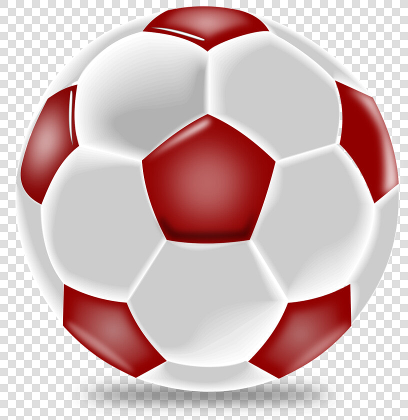 Realistic Soccer Medium Image   Red Soccer Ball Png  Transparent PngTransparent PNG