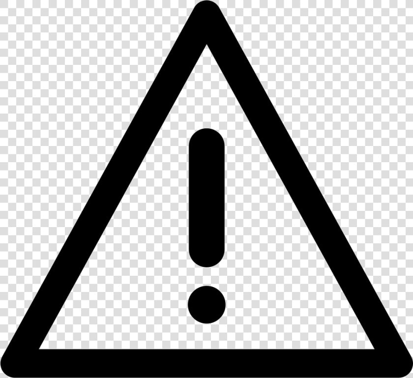 Caution Sign   Exclamation Mark Triangle  HD Png DownloadTransparent PNG