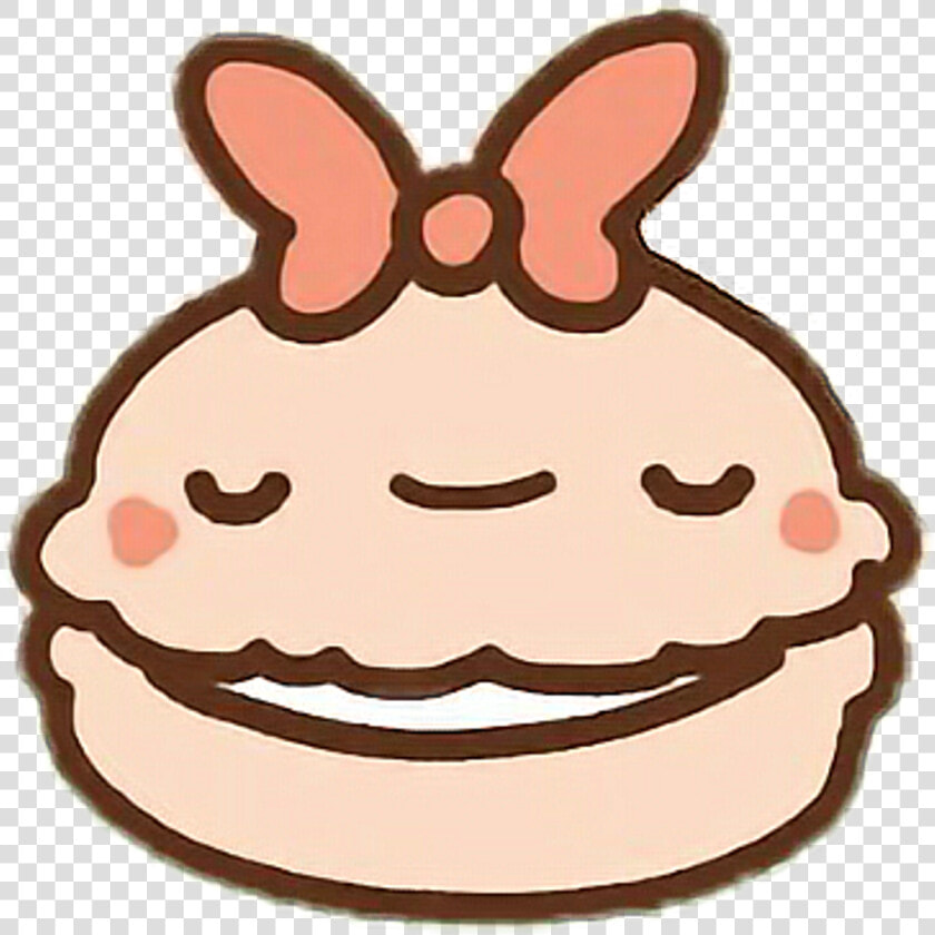 Kawaii Clawbert Macaron Freetoedit   Cartoon Kawaii Macaron  HD Png DownloadTransparent PNG