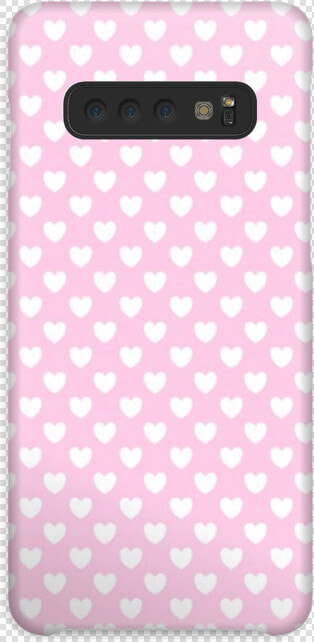 Cute Hearts Case Galaxy S10   Polka Dot  HD Png DownloadTransparent PNG