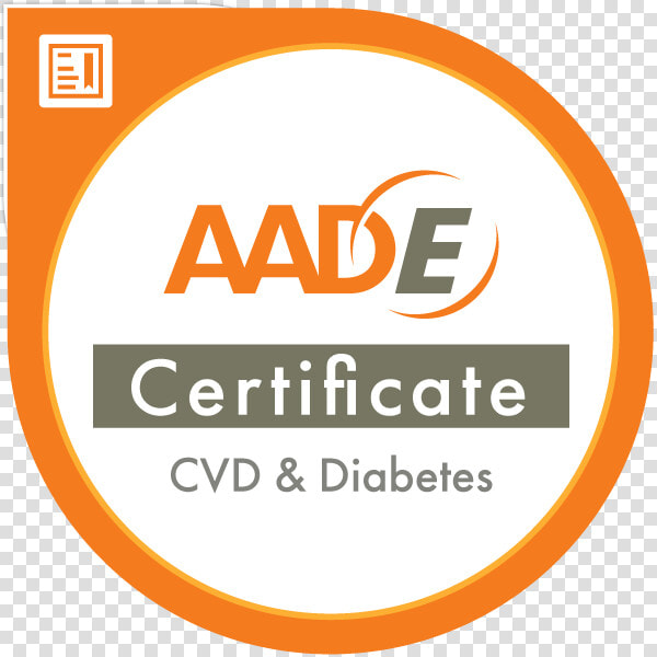 Aade Cardiovascular Disease And Diabetes Certificate   Circle  HD Png DownloadTransparent PNG