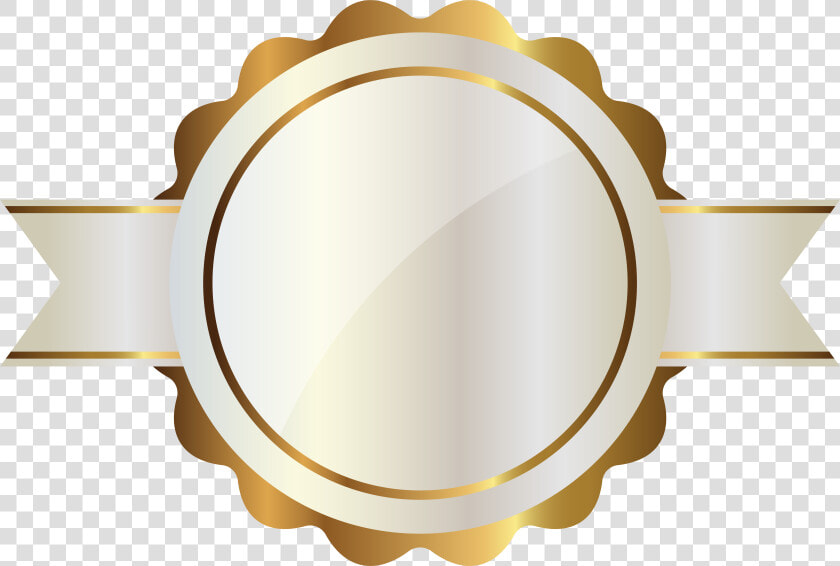 White Label With Gold Png Clipart Image   Gold Banner Ribbon Png  Transparent PngTransparent PNG