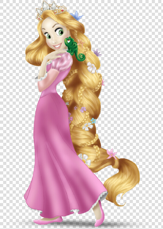 Rapunzel Con Camaleon   Rapunzel Clipart  HD Png DownloadTransparent PNG