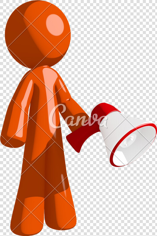 Megaphone Clipart Man   Canva  HD Png DownloadTransparent PNG