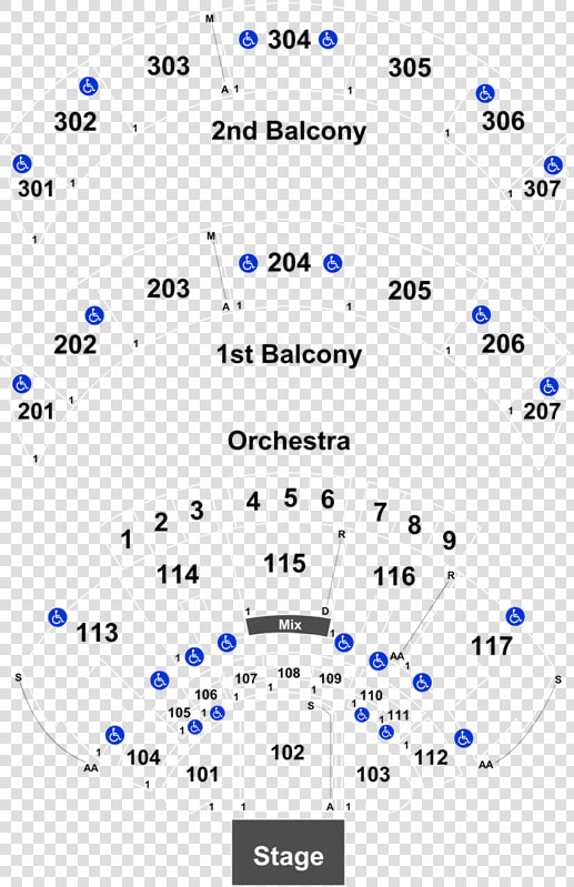 Seating Chart For Seminole Hard Rock Hollywood  HD Png DownloadTransparent PNG