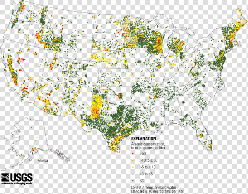 Arsenic Concentrations In Groundwater  HD Png DownloadTransparent PNG