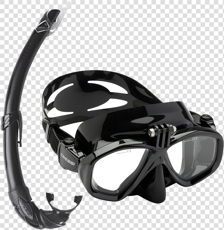 Cressi Mask Gopro Mount  HD Png DownloadTransparent PNG