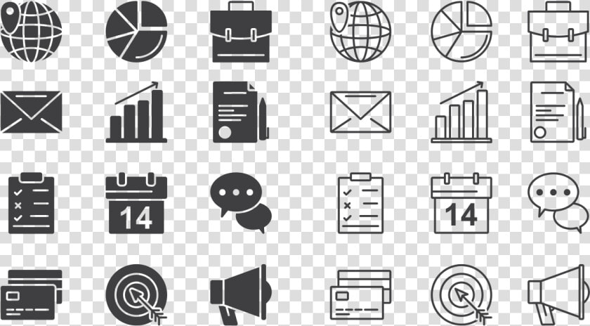 Transparent Business Icons Png   Business Icon Vector Png  Png DownloadTransparent PNG