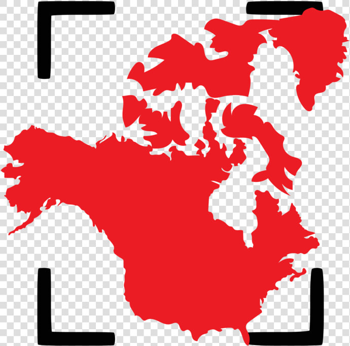 The North America Region Consists Of The United States   Blank North America Map Png  Transparent PngTransparent PNG