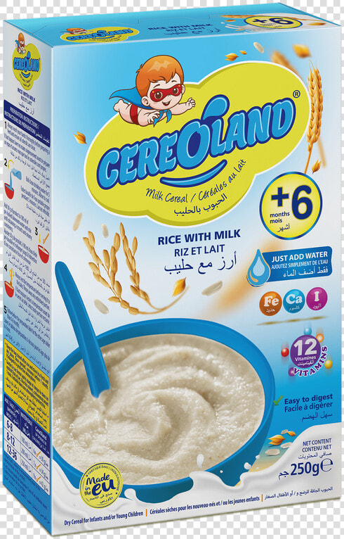 Cereoland 250g   Baby Food  HD Png DownloadTransparent PNG