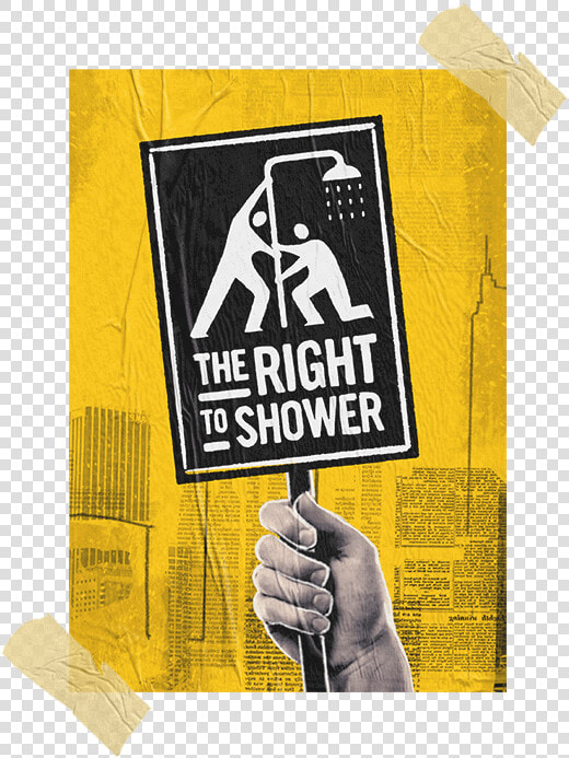 The Right To Shower Poster   Right To Shower Unilever  HD Png DownloadTransparent PNG