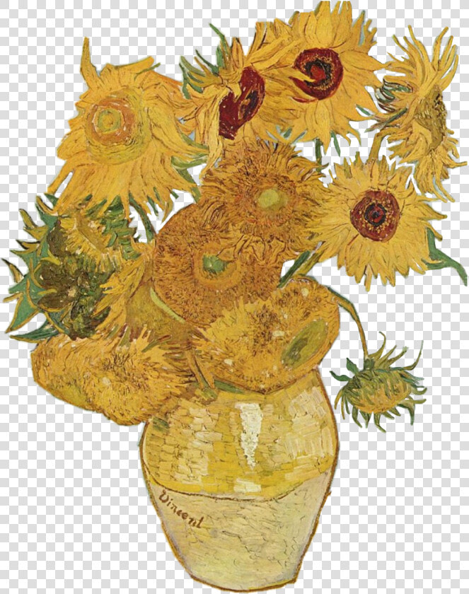  scsunflower  sunflower  flower  png  aesthetic  tumblr   Vincent Van Gogh  Transparent PngTransparent PNG