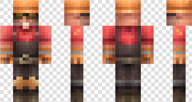 Team Fortress Skin De Sniper Minecraft  HD Png DownloadTransparent PNG