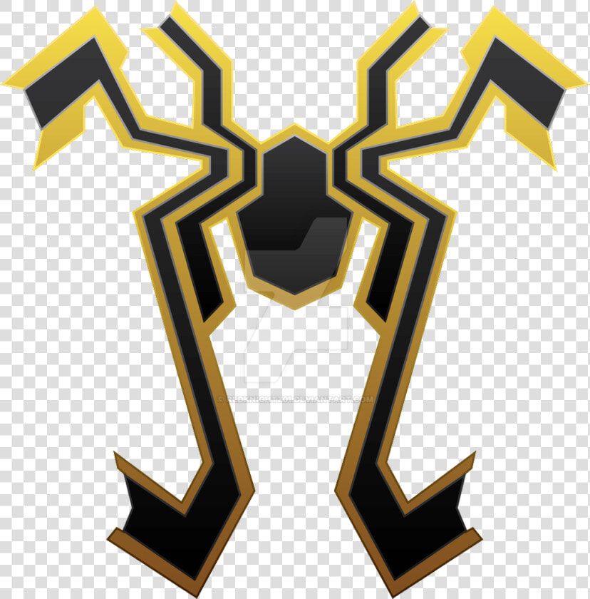 Iron Spider Symbol   Iron Spider Spider Logo  HD Png DownloadTransparent PNG