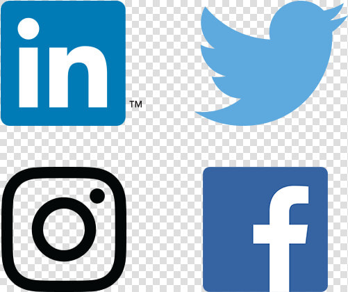 Facebook Instagram Twitter Linkedin  HD Png DownloadTransparent PNG