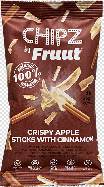 Chipz Manzana Canela 20g   Apple  HD Png DownloadTransparent PNG