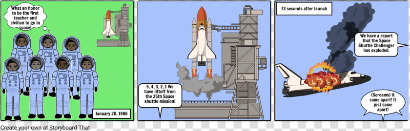 Storyboard That Space Shuttle  HD Png DownloadTransparent PNG