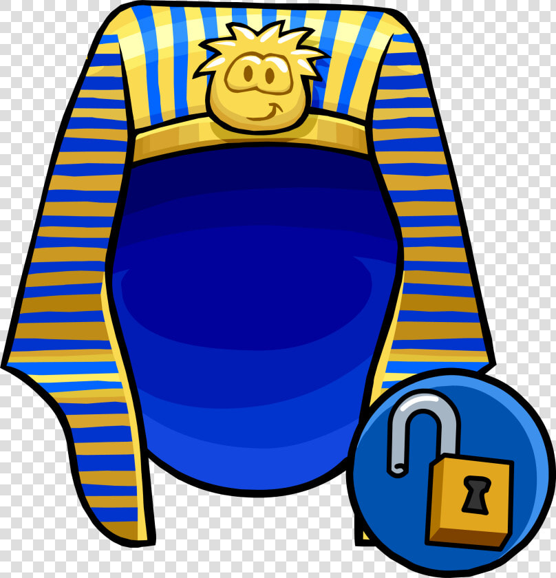 Pharaoh Headdress Unlockable Icon   Pharaoh Hat Club Penguin Transparent  HD Png DownloadTransparent PNG