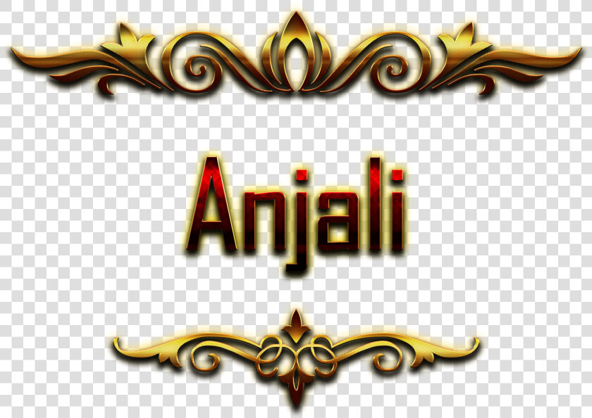 Anjali Decorative Name Png   Antonio Name  Transparent PngTransparent PNG