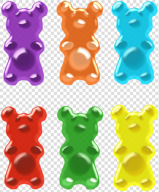 Gummy Bear Gummi Candy Clip Art   Gummy Bear Vector Free  HD Png DownloadTransparent PNG