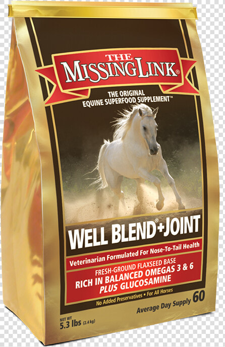 The Missing Link Well Blend Joint   Horse Supplements Joint  HD Png DownloadTransparent PNG