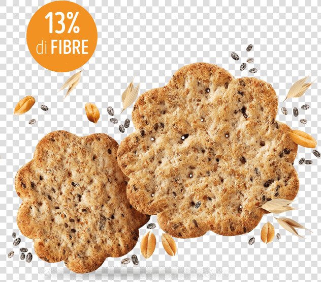 Crackers Integrali Con Avena E Semi Di Chia   Bredele  HD Png DownloadTransparent PNG