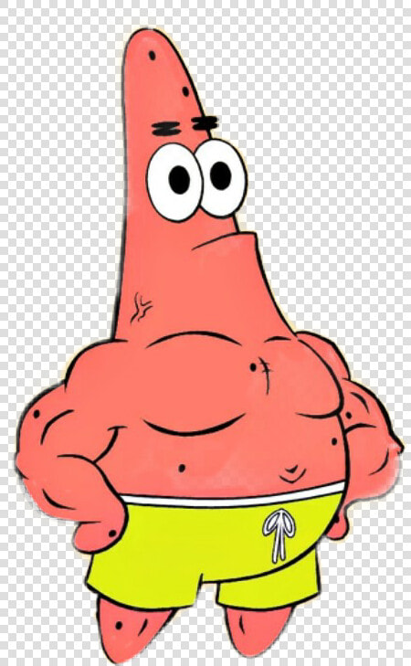  patrick  abs  strong  spongebob  uwu   Patrick L Étoile De Mer  HD Png DownloadTransparent PNG