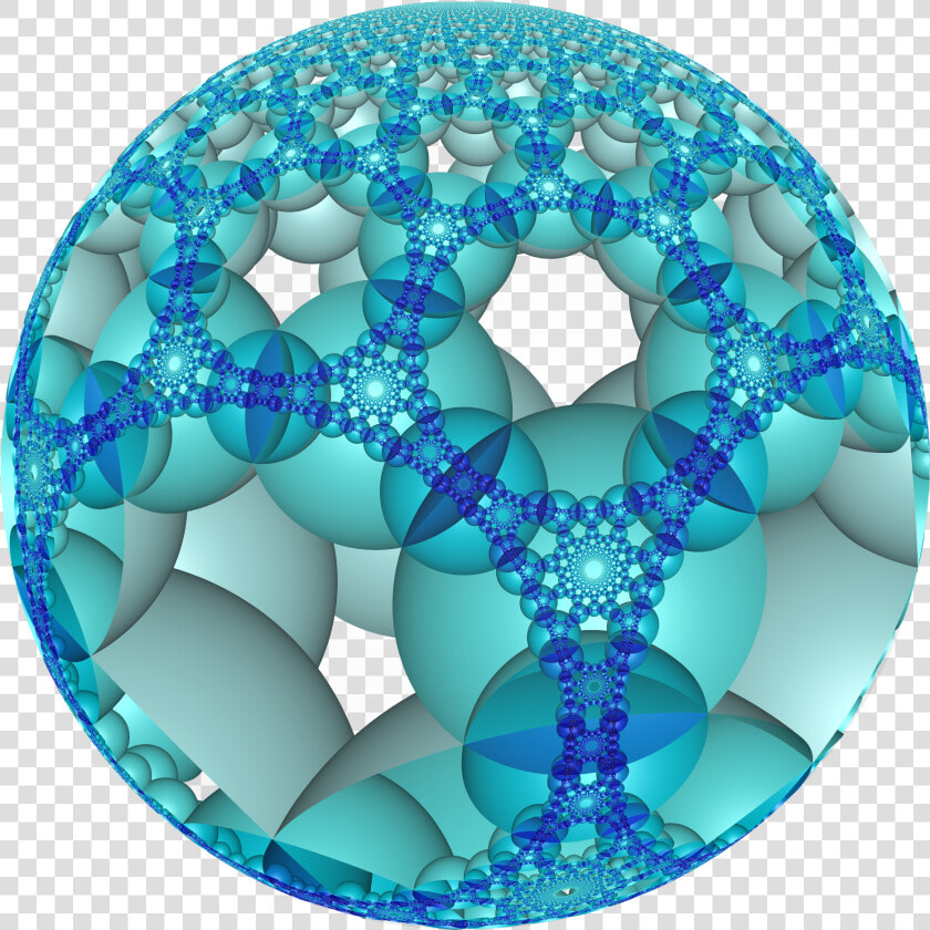 Hyperbolic Honeycomb 3 6 6 Poincare   Circle  HD Png DownloadTransparent PNG