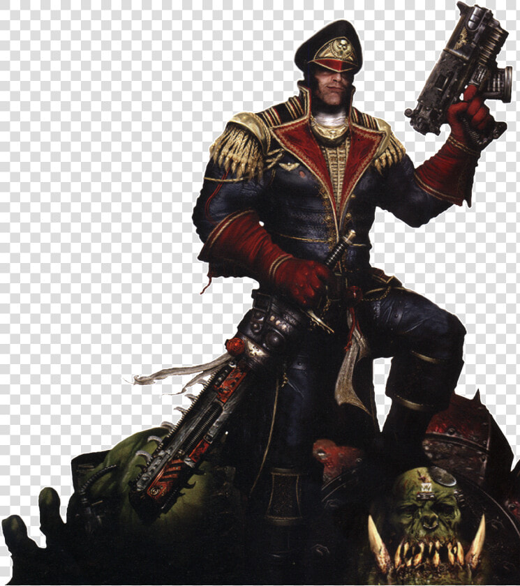 Shadow Of War • Eurogamer   Warhammer 40k Commissar  HD Png DownloadTransparent PNG