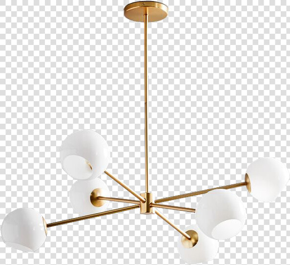 Chandelier Brass Decorist West Elm  HD Png DownloadTransparent PNG