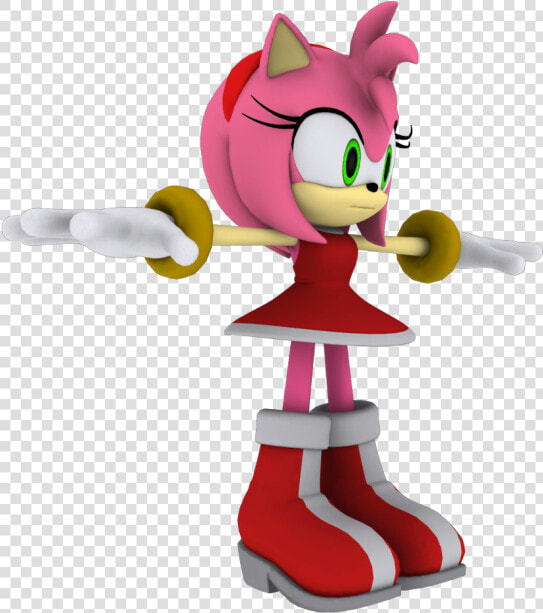 Download Zip Archive   Amy Rose 3d Model Download  HD Png DownloadTransparent PNG