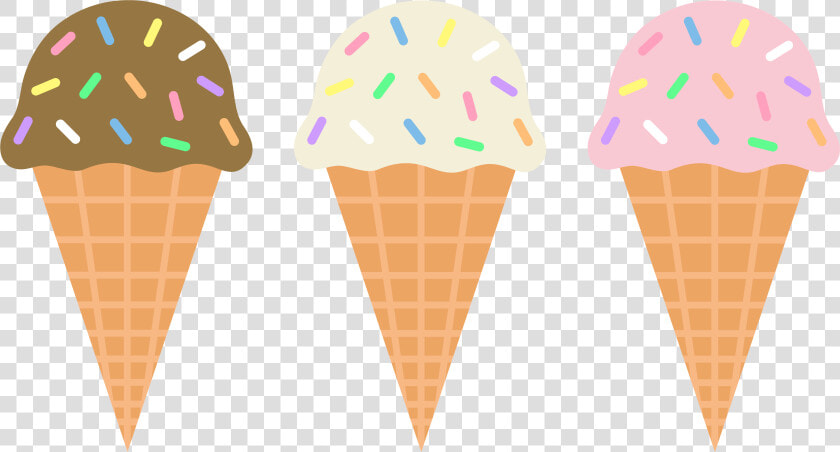 Sprinkles Ice Cream Cone With Clipart Free Transparent   Ice Cream Cone Clip Art  HD Png DownloadTransparent PNG