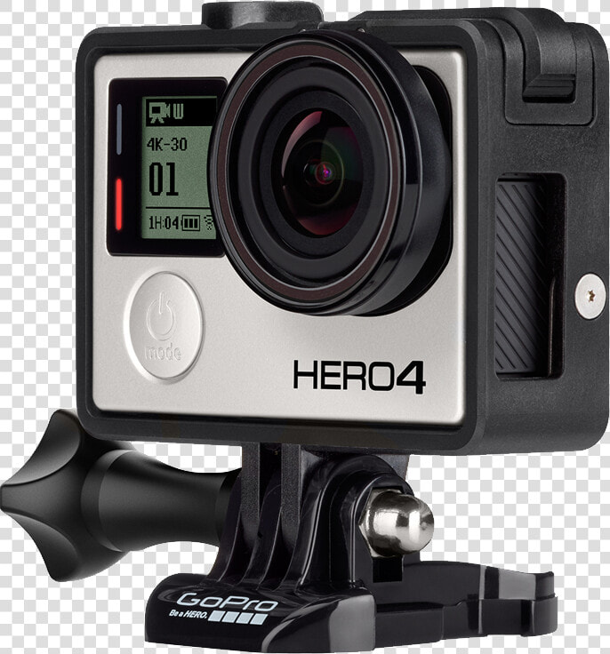 Gopro Action Camera Png Image   Housing Gopro Hero 4  Transparent PngTransparent PNG