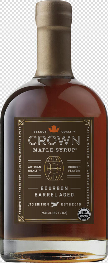 Maple Syrup   Crown Maple Syrup Bourbon Barrel Aged  HD Png DownloadTransparent PNG