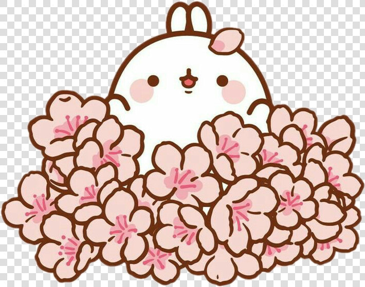 Transparent Sakura Tree Png   Cute Molang  Png DownloadTransparent PNG