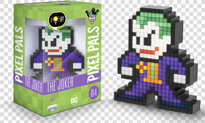 Pixel Pals The Joker Harley Quinn Collectible   Joker Pixel Pals  HD Png DownloadTransparent PNG