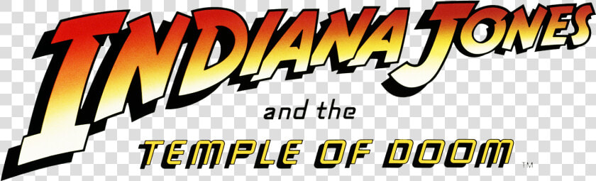 Indiana Jones And The Temple Of Doom Font  HD Png DownloadTransparent PNG